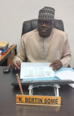 K. Bertin Somé, Secrétaire Généralpar intérim du Parlement de la CEDEAO